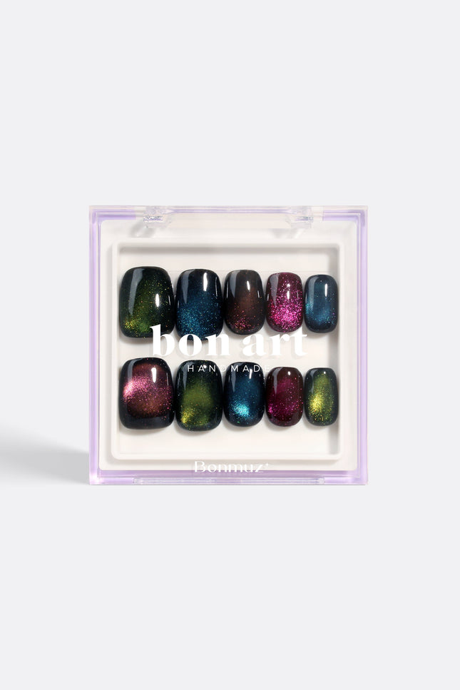 Bonmuz - Mystic Aurora | Pro Handmade Gel Nails