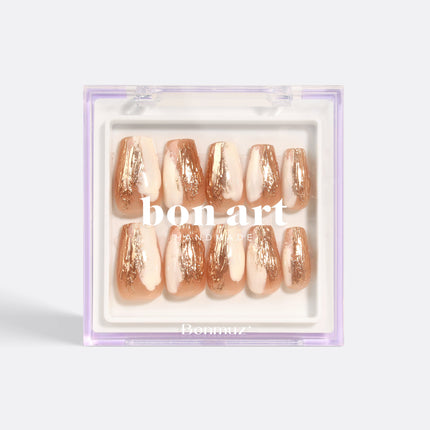 Bonmuz - Gilded Crème | Pro Handmade Gel Nails