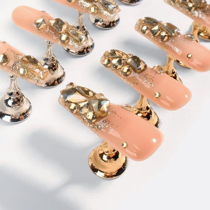 Bonmuz - Cleopatra's Gold | Pro Handmade Gel Nails