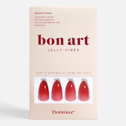 Bonmuz - Bonfire | Soft & Durable Press-On Nails