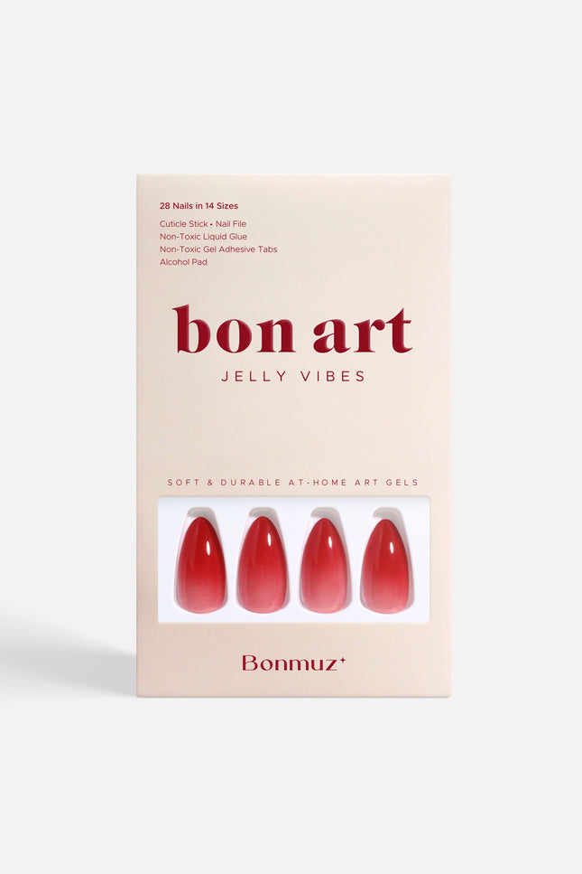 Bonmuz - Bonfire | Soft & Durable Press-On Nails