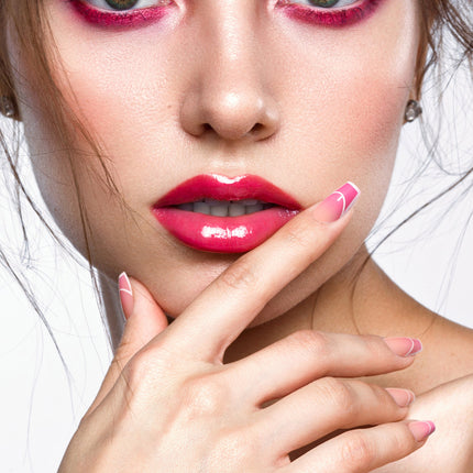 Bonmuz - Rose Rhapsody | Soft & Durable Press-On Nails