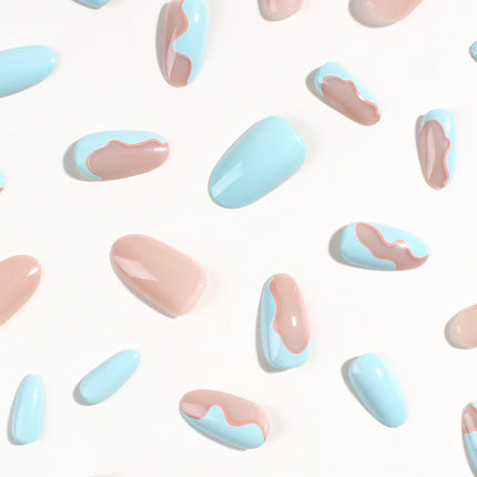 Bonmuz - Seabed Blossom | Soft & Durable Press-On Nails