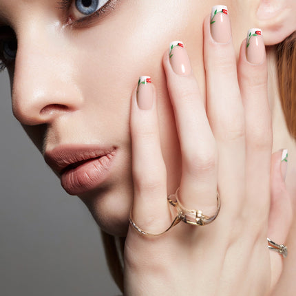 Bonmuz - Rose Coronet | Soft & Durable Press-On Nails