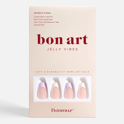 Bonmuz - Lilac Touch | Soft & Durable Press-On Nails