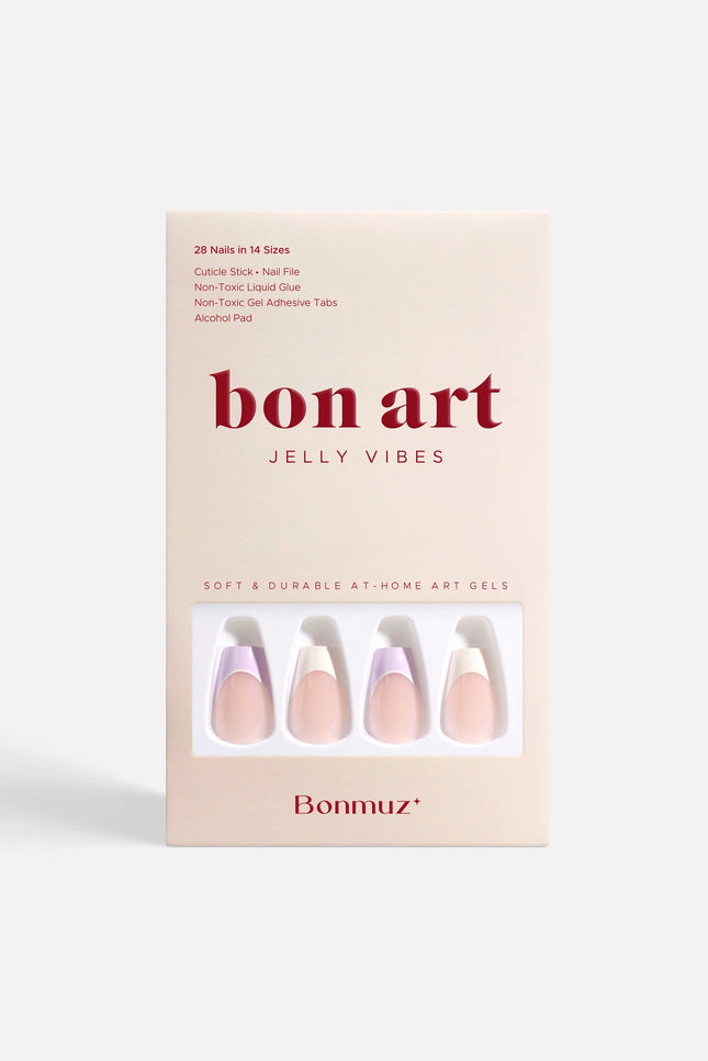 Bonmuz - Lilac Touch | Soft & Durable Press-On Nails