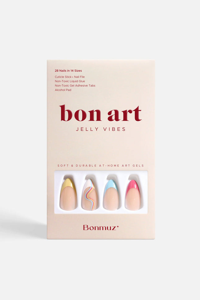 Bonmuz - Flamingo Dash | Soft & Durable Press-On Nails