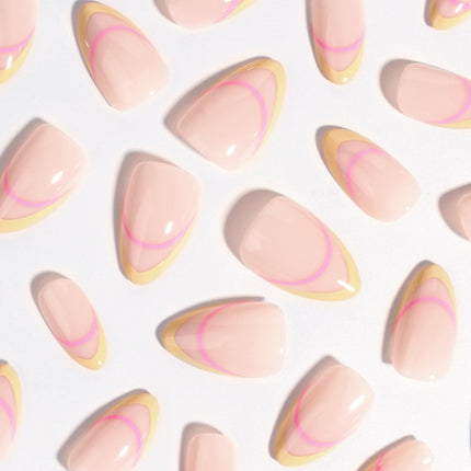 Bonmuz - Tango Twist | Soft & Durable Press-On Nails