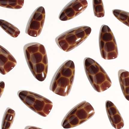 Bonmuz - Cocoa Nouveau | Soft & Durable Press-On Nails