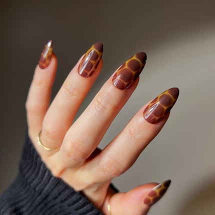 Bonmuz - Cocoa Nouveau | Soft & Durable Press-On Nails