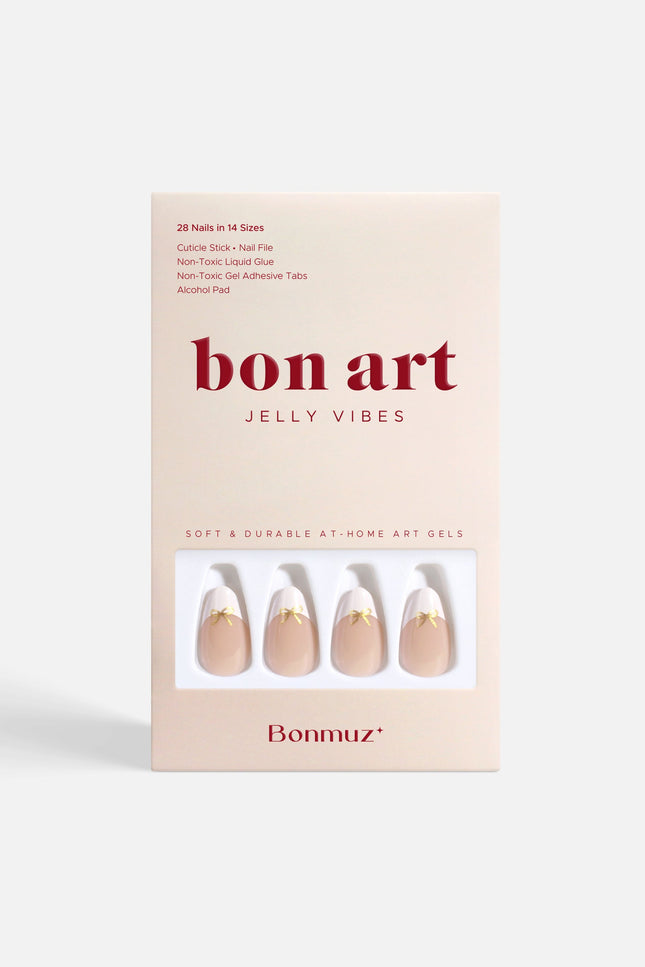 Bonmuz - Petite Bow-tique | Soft & Durable Press-On Nails