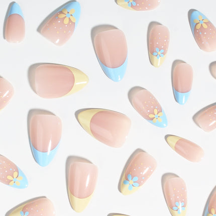 Bonmuz - Sunny Halo | Soft & Durable Press-On Nails