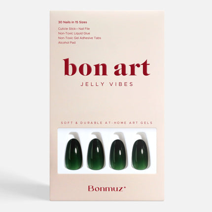 Bonmuz - Forest Lush | Soft & Durable Press-On Nails