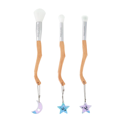Profusion Cosmetics - Casper the Friendly Ghost |  Friendly Blend 3 PC Eye & Face Brush Set