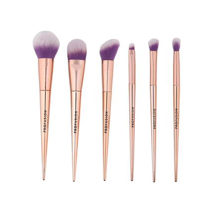 Profusion Cosmetics - Brush Crush 8 PC Brush & Sponge Set