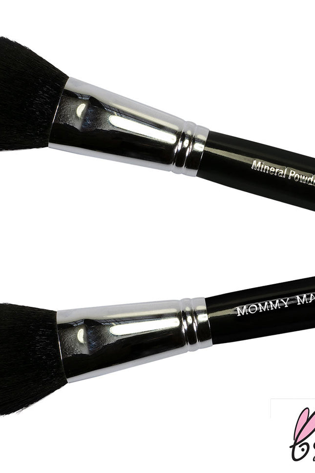 Mommy Makeup - Mineral Powder Brush | Travel Sized, Vegan, Cruelty free