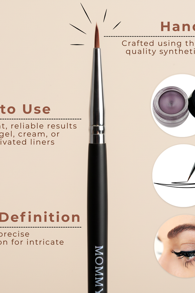 Mommy Makeup - Pointed Eyeliner Brush