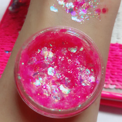 Inked Doll Cosmetics - BACHELORETTE Mermaid Jelly (Face/Body/Hair) Glitter Gel