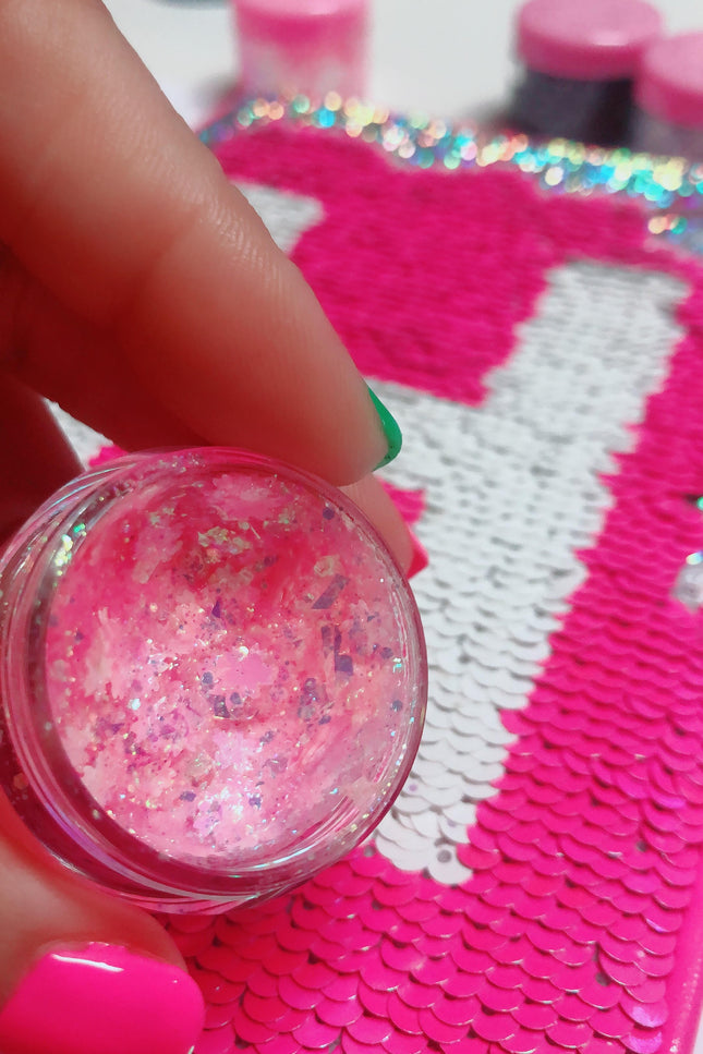 Inked Doll Cosmetics - BALLET SLIPPERS Mermaid Jelly (Face/Body/Hair) Glitter Gel