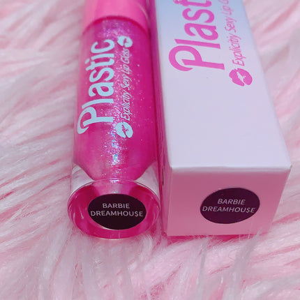 Inked Doll Cosmetics - *BARBIE DREAMHOUSE* "PLASTIC Explicitly SEXY Lip Gloss