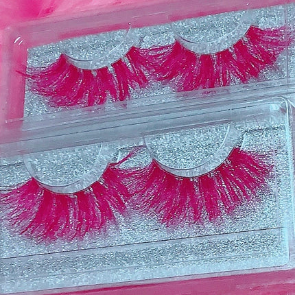 Inked Doll Cosmetics - *BARBIE-LICIOUS* (Pink) DreamDoll COLOR Lashes !