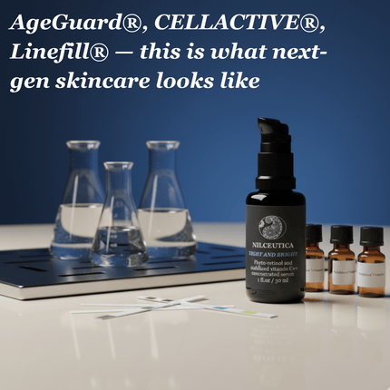 NILCEUTICA - TIGHT AND BRIGHT, an Advanced Gentle Phyto-Retinol and Vitamin C Face Serum, 12 Innovative Technologies, 55% High-Performance Cosmeceuticals