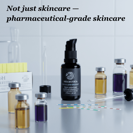 NILCEUTICA - TIGHT AND BRIGHT, an Advanced Gentle Phyto-Retinol and Vitamin C Face Serum, 12 Innovative Technologies, 55% High-Performance Cosmeceuticals
