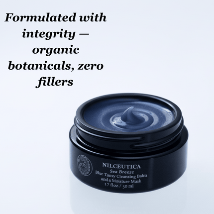 NILCEUTICA - Sea Breeze Moisturizing Blue Tansy Cleansing Balm and a Moisture Mask