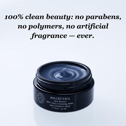 NILCEUTICA - Sea Breeze Moisturizing Blue Tansy Cleansing Balm and a Moisture Mask