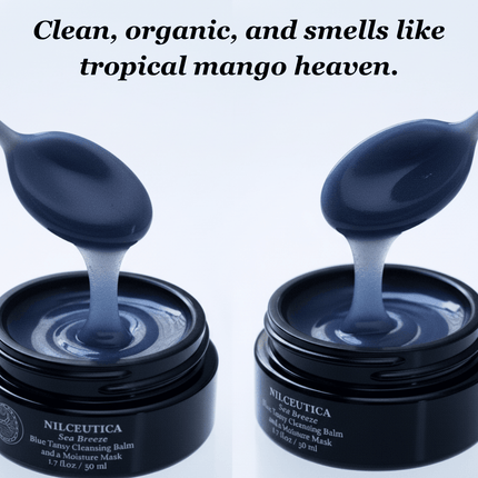 NILCEUTICA - Sea Breeze Moisturizing Blue Tansy Cleansing Balm and a Moisture Mask