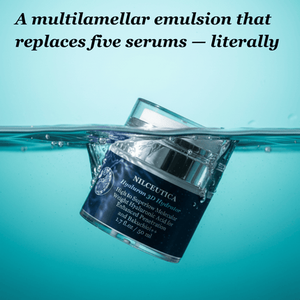 NILCEUTICA - Hyaluron 3D Hydrator Multi Lamellar Emulsion The Advanced Response Face and Neck Cream-Serum