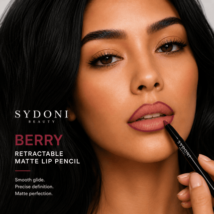 Sydoni - LIP PENCIL-LUXURIOUS TEXTURE, RETRACTABLE, MATTE (9 SHADES)