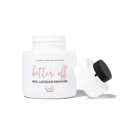 Huella - Better Off: Natural Plant Based Nail Polish Remover for Lacquer Polish