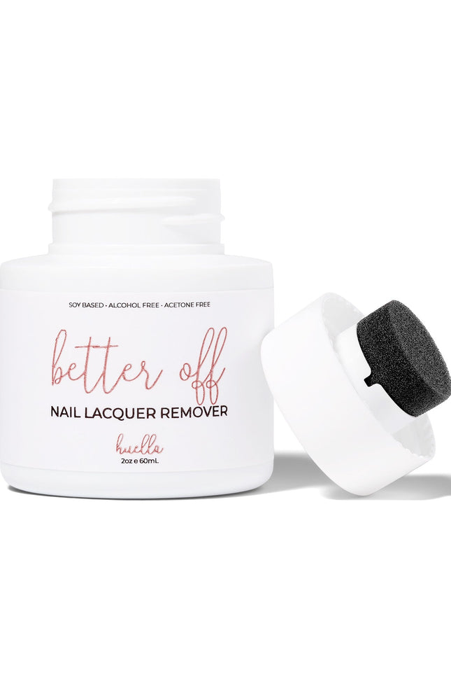 Huella - Better Off: Natural Plant Based Nail Polish Remover for Lacquer Polish