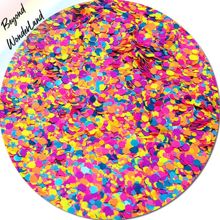 Inked Doll Cosmetics - "BEYOND WONDERLAND" *UV*/BlackLight* Festival FunFetti
