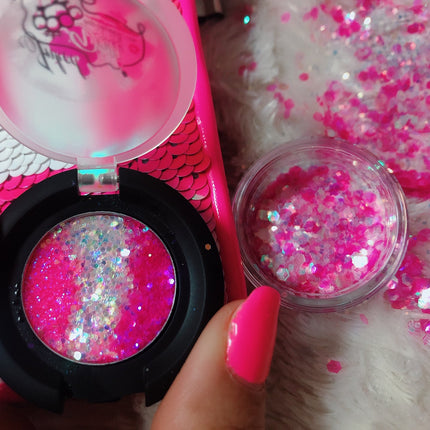 Inked Doll Cosmetics - *BLing BLing BARBIE* Pressed Glitter