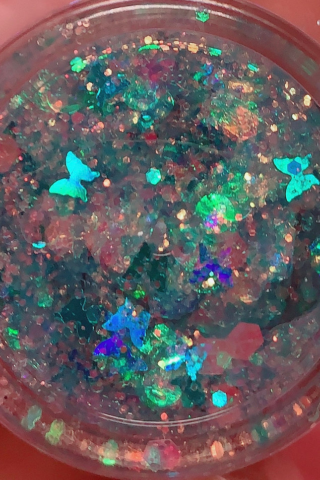 Inked Doll Cosmetics - MERMAID BUTTAFLY GLOW! GLITTER GEL