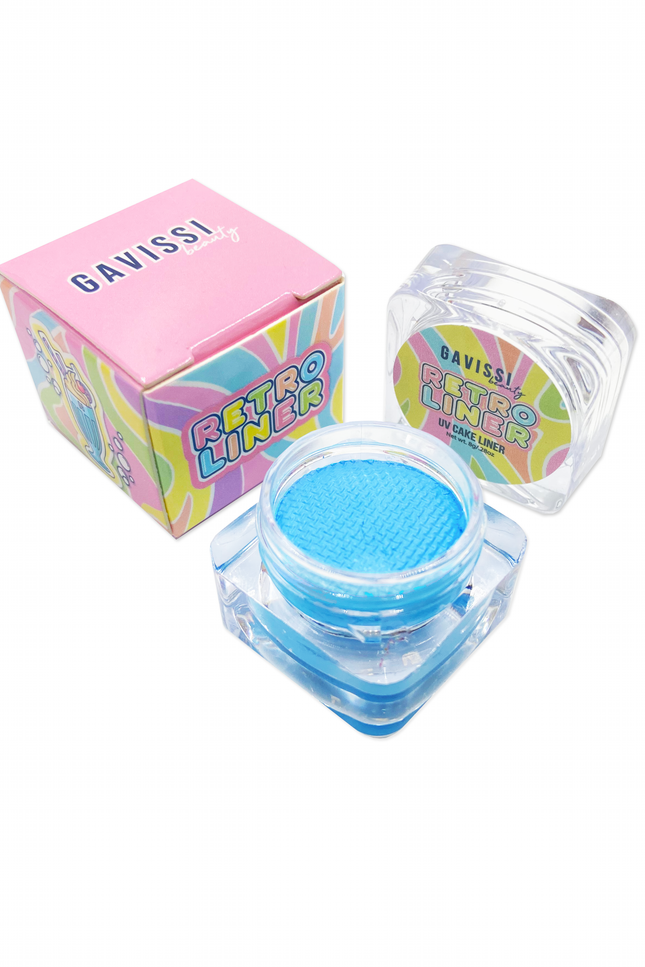 Gavissi Beauty - "BLUE RASPBERRY" RETRO LINER