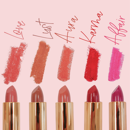 Manna Kadar Cosmetics - Bon Voyage Semi-Matte Lipsticks