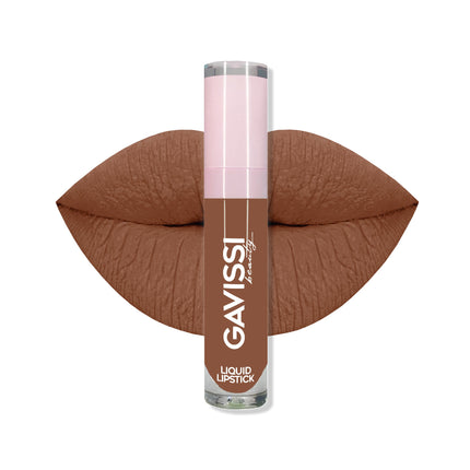 Gavissi Beauty - "LATTE LOVER" LIQUID LIPSTICK