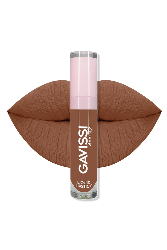 Gavissi Beauty - "LATTE LOVER" LIQUID LIPSTICK