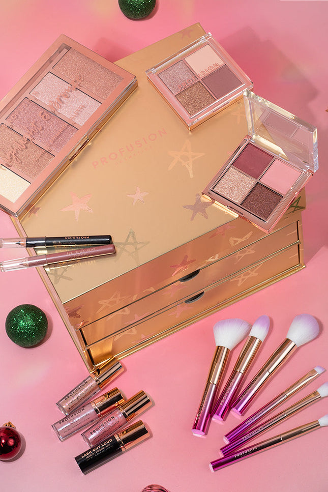 Profusion Cosmetics - Crimson Dawn to Dusk Beauty Kit – Complete Collection