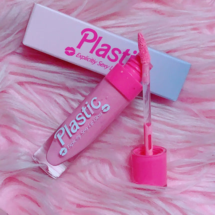 Inked Doll Cosmetics - *BRAT-A-TUDE* "PLASTIC" Explicily SEXY Lip Gloss