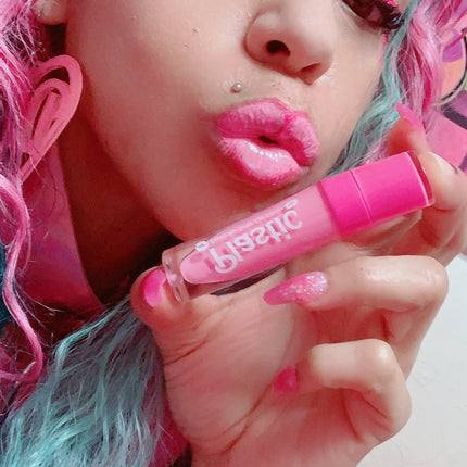 Inked Doll Cosmetics - *BRAT-A-TUDE* "PLASTIC" Explicily SEXY Lip Gloss