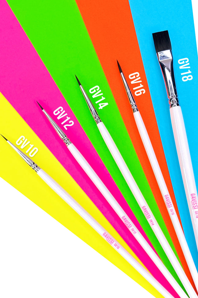 Gavissi Beauty - 5 PIECE LINER BRUSH SET