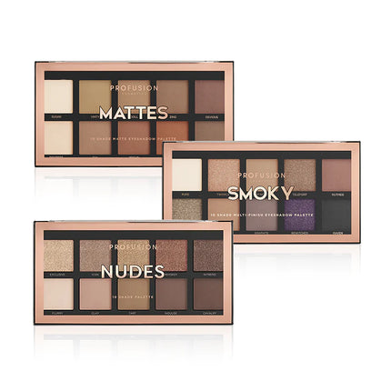 Profusion Cosmetics - 10-Shade Trio Bundle