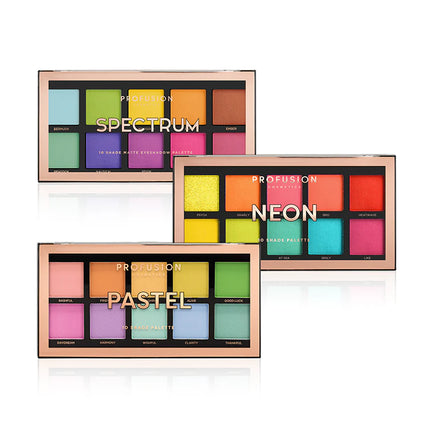Profusion Cosmetics - 10-Shade Trio Bundle
