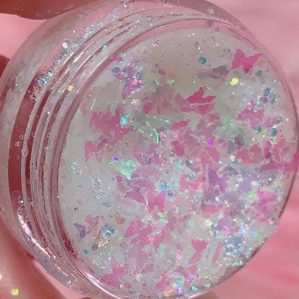 Inked Doll Cosmetics - BUTTAFLY GLOW! Glitter Gel