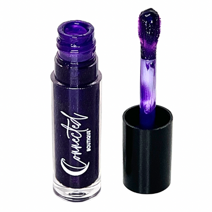 Connected Boutique - Tempted - Dark Purple Glitter Lip Gloss – Sparkle & Shine