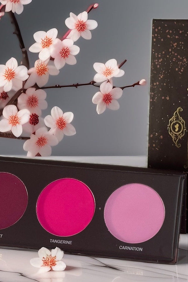 Dede's Signature - PINCHED CHEEKS BLUSH TRIO [NON MAGNETIC]